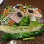 ビストロ バキュース - ２０１４・３・１６前菜３種盛り