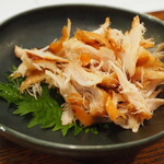 鳥扇 - 笹身の風干し