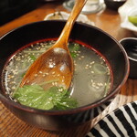 鳥扇 - 鶏がらスープ