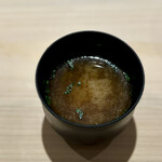 鮨 西崎 - お味噌汁も、人生トップクラスに好み。