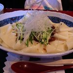 麻布茶房 - 平平うどん ジャージャー麺（８８０円）