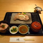 石焼ステーキ 贅 - サーロインステーキランチ１０００円