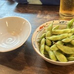 なべいち - 八尾の枝豆の塩茹で