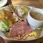 Italian Kitchen VANSAN - 前菜のサラダプレート