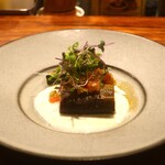 IZA - 鮎コンフィ ヨーグルトソース