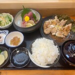 海鮮 革 - ランチ､あらた定食　1210円！