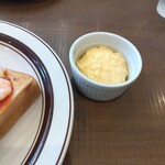 倉式珈琲店 - トッピングタマゴ