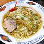 中華そば志のぶ支店 越路店 - 冷やし中華（1玉）※練りからし忘れてる！