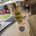 おいしいソフトクリームと焼き菓子のおみせ FLORA RALOF - やっぱり、キ〜〜ンと来ましたYO〜（笑）