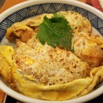 銀座 木屋 - 小かつ丼。