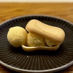 鮨おばな - 貴醸酒入りアイス最中