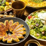 草津 極楽酒場 - 餃子コース