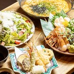 草津 極楽酒場 - 串天コース