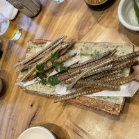 うなぎ家 しば福や - うなぎの骨せんべい