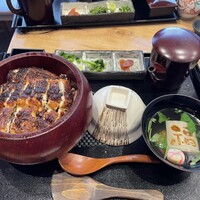うなぎ家 しば福や - ひつまぶし ご飯少なめ 
                    肝吸に変更