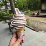 至仏山荘 - 花豆ソフトクリーム