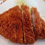 ももやま - 令和6年6月 ランチタイム(11:00〜14:30)
特選ロースかつセット 税込1100円
ロースかつ、ご飯、スープ、漬けもの