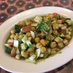 インド料理 パリワル - チャナサラダ(¥480)