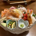 舌にお礼を言わせたい 乱 - 造り盛り合わせ(並) ¥2200