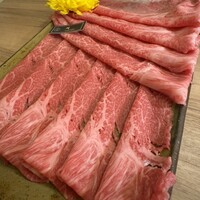 焼肉 しゃぶしゃぶ 石田屋。 北野坂店 - すき焼きの上を注文しました