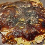 元祖 お好み道場 - 豚お好み焼き  650円