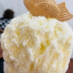 こひる庵 - あれ、金箔は？と思ったら鯛のすぐ下にいたw