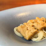 蒼 - ムラサキウニとハマグリパスタ