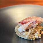 蒼 - 毛蟹リゾット