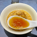 うずとかみなり - 昆布水で割ったスープが旨いです