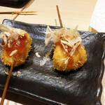 お出汁で食べる串かつと釜めしの専門店 ぎん庵 - 