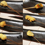 お出汁で食べる串かつと釜めしの専門店 ぎん庵 - 串揚げ10本セット