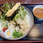 讃岐うどん 伴 - ピリ辛ぶっかけ 大盛(900+200円)