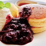 GINZA Cafe Hanon - ミックスベリーパンケーキ
