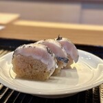 鎌倉 北じま - 2024.6.  太刀魚の棒寿司