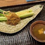 鎌倉 北じま - 2024.6.  ヤングコーンの天麩羅