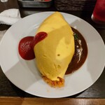 洋食 ツバキ亭 - オムライス大盛り