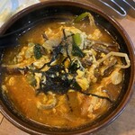 備長炭火ホルモン焼 しちりん - ユッケジャン