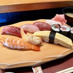 しほう田 - 特にぎりランチ…¥1,500円(税込)※通常提供メニューでは有りません。