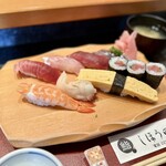 しほう田 - 特にぎりランチ…¥1,500円(税込)※通常提供メニューでは有りません。