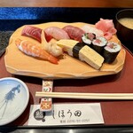 しほう田 - 特にぎりランチ…¥1,500円(税込)※通常提供メニューでは有りません。