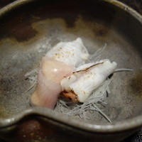 濱壹 - カワハギ　生と焼き　本日の出色の一品