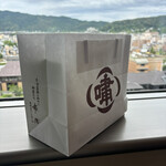 嘯月 - 憧れの嘯月さん。紙袋まで憧れ。