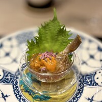 銀座嘉禅 - これめっちゃ好きだったな。イクラが良いのだよ！！紹興酒漬け！もうこの世のイクラこれから紹興酒につけて欲しいくらい好き。好みだった！