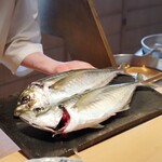 成生 - 昼夜で締めるタイミングが違うとか。。上が夜、下が昼、素人では分からない（笑）