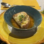 ピッツェリア エ オステリア パドリーノ - ストゥッツィキーノ　イタリア語でお通し