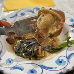 ピッツェリア エ オステリア パドリーノ - 身を取り出してみた