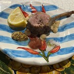 ピッツェリア エ オステリア パドリーノ - カルネ　肉料理　仔牛ロースの炭火焼き