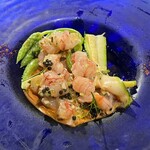 ピッツェリア エ オステリア パドリーノ - 崩して食べます