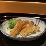 小笹寿し - 少し食べた、きじ焼き　R5.9