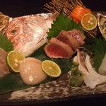 京都 和風創作料理 魚彩ダイニングまったく - お造り新鮮！！